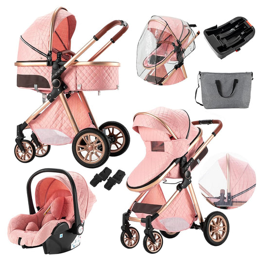 3 in 1 Baby Travel System Convertible Stroller for Newborns