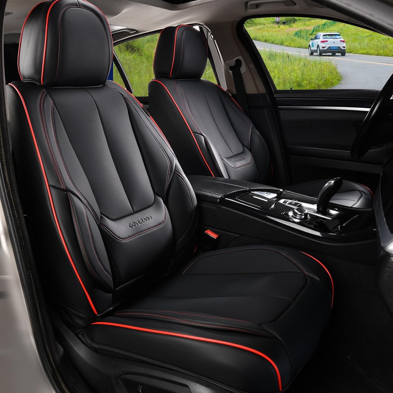 Coverado Car Seat Covers - Luxury Nappa Leather Protection