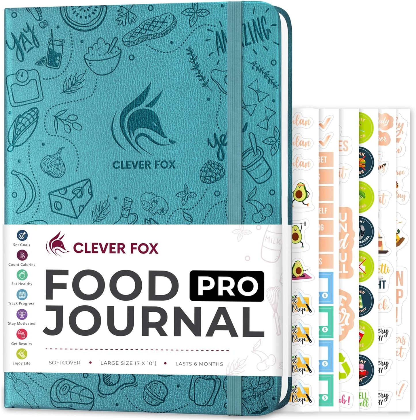 Clever Fox Food Journal Pro for Effective Weight Loss Tracking