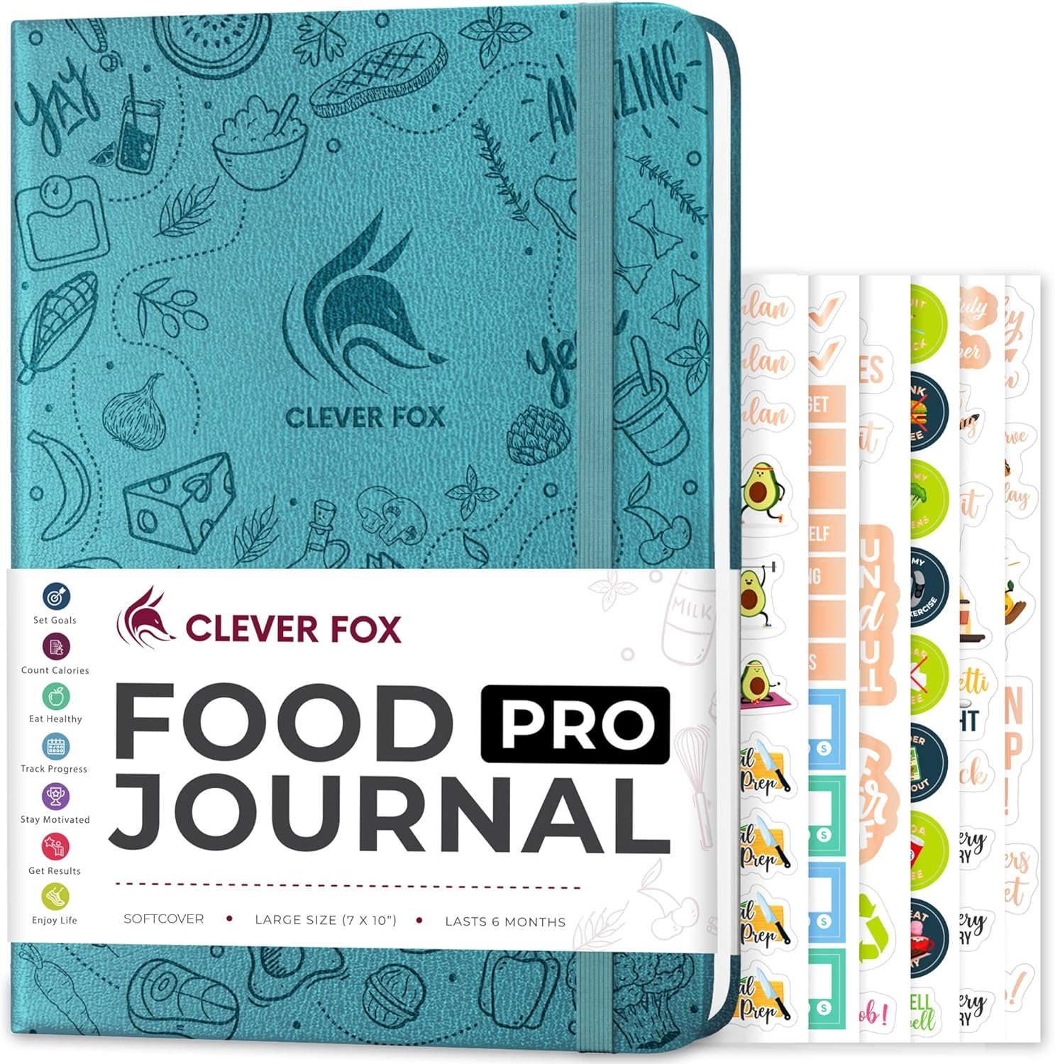 Clever Fox Food Journal Pro for Effective Weight Loss Tracking