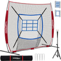 7x7 FT Baseball Net for Batting Pitching Hitting - Practice Ready