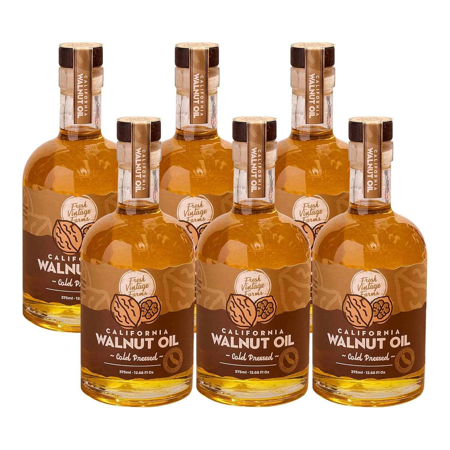 Cold Pressed Walnut Oil for Healthy Cooking & Baking Needs