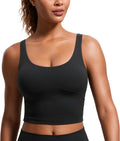 CRZ YOGA Butterluxe Longline Sports Bra - Ultimate Comfort!