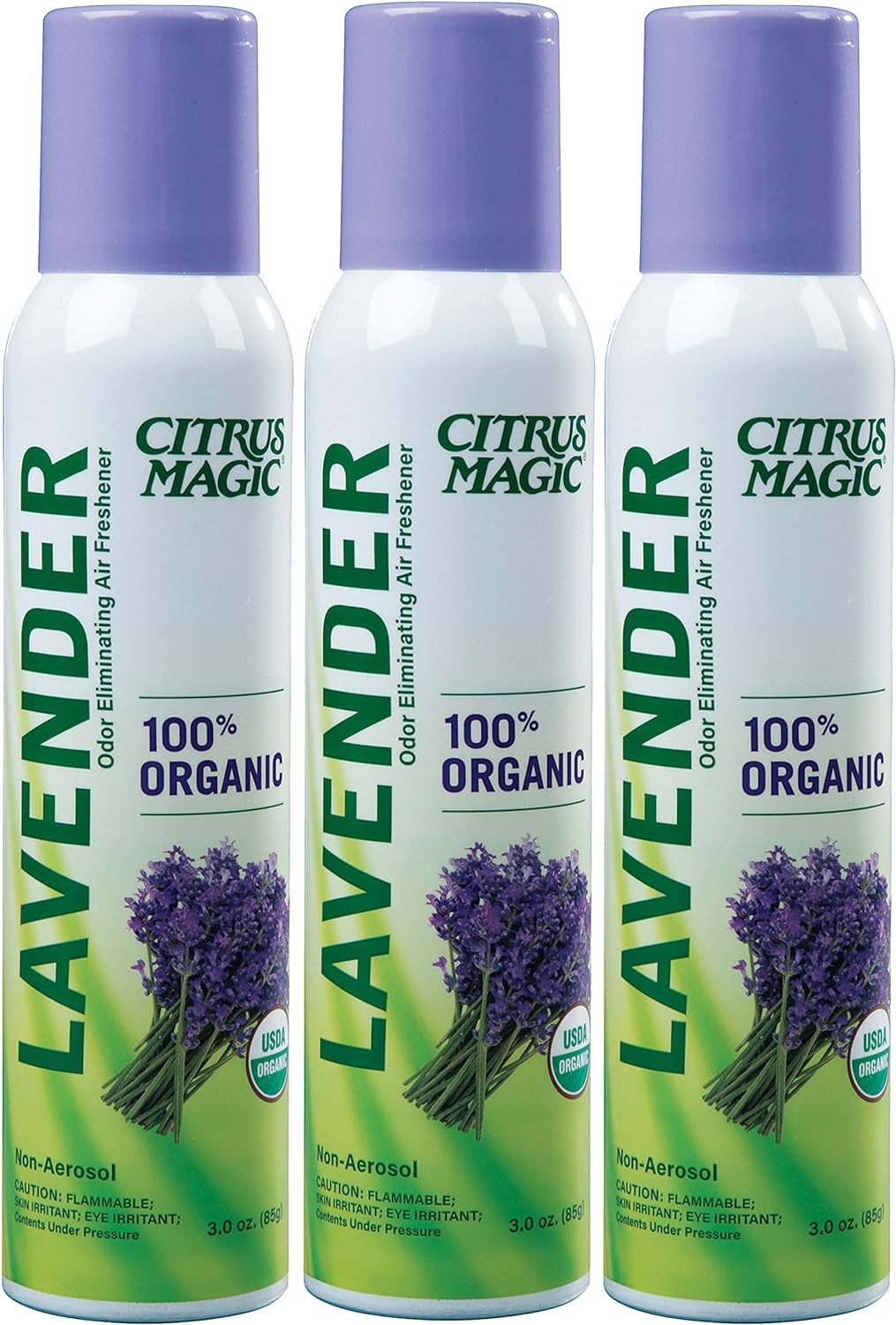 Citrus Magic Organic Lavender Eucalyptus Air Freshener Spray