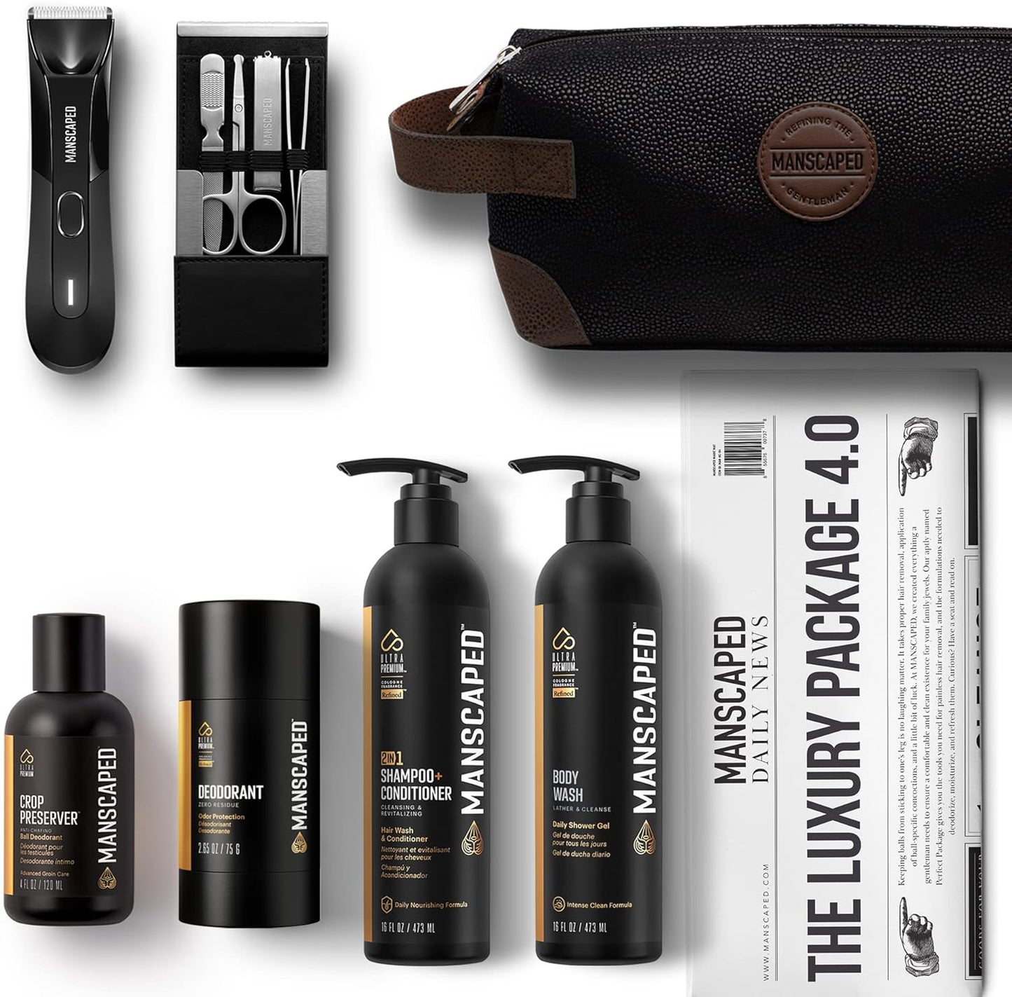 The Luxury Package 4.0 Grooming Kit for Men by MANSCAPED