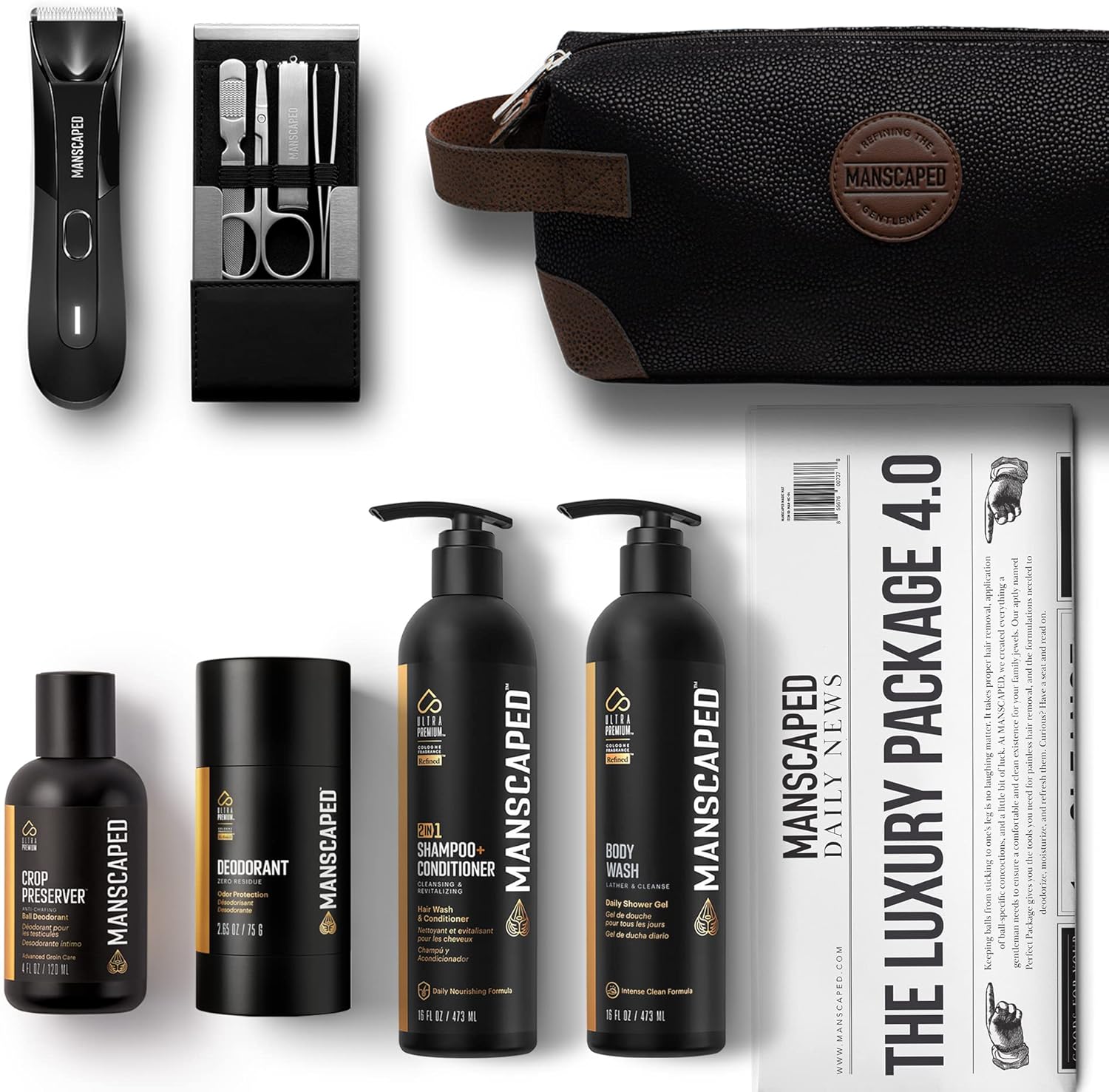 The Luxury Package 4.0 Grooming Kit for Men by MANSCAPED