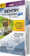 SENTRY Fiproguard Plus Flea and Tick Topical for Cats Review