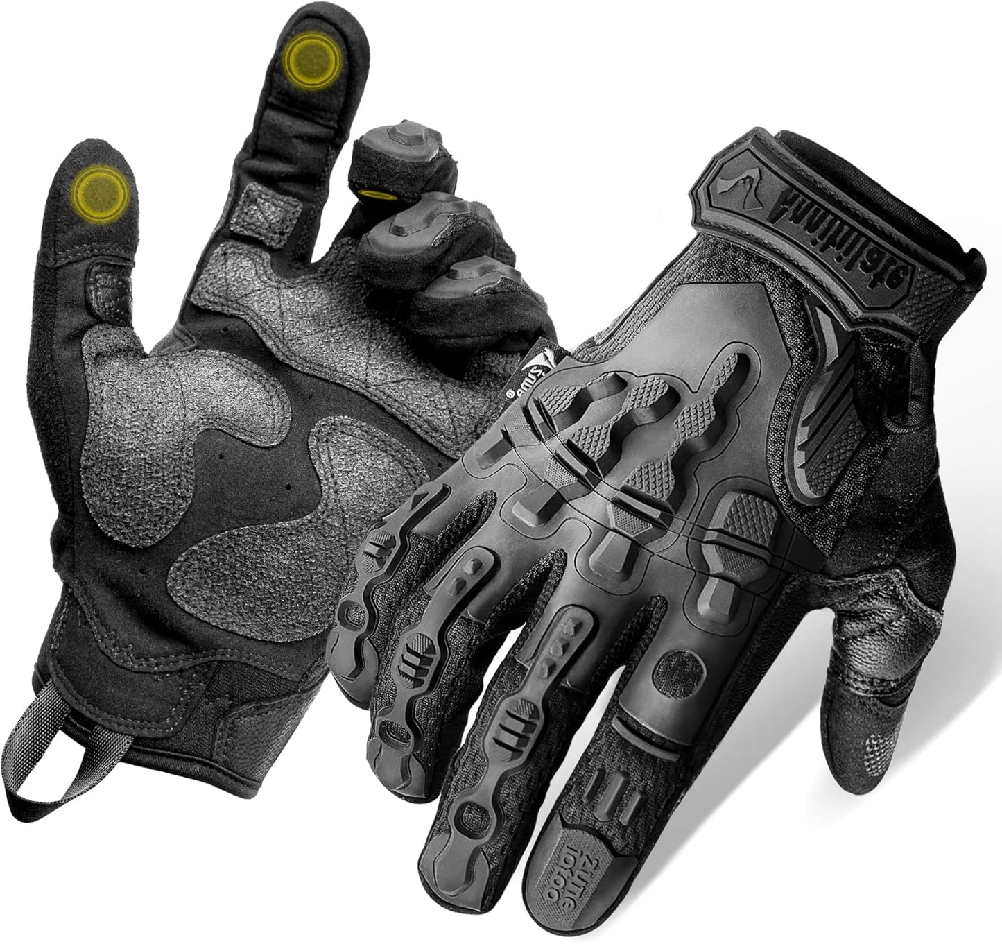 ZUNE LOTOO Tactical Gloves with Kevlar-Lined Protection for Men