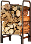 Firewood Rack Log Holder - Compact Indoor Outdoor Log Storage