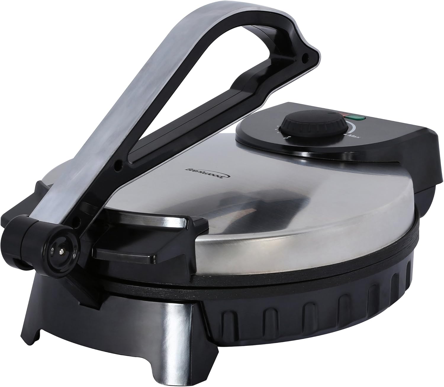 Brentwood 10-inch Electric Tortilla Maker: Non-Stick for Effortless Cooking