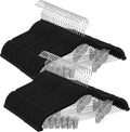 Pants Hangers 50-Pack Velvet with Adjustable Clips - Space-Saving