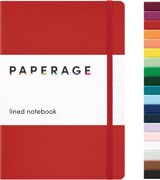 Premium Red Journal Notebook - Thick 100 GSM Paper!
