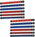 Socket Rail Organizer 12 PC ABS Socket Organizer - Heavy Duty Storage