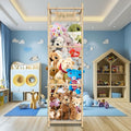 16.5 x 16.5 x 54 in Large Stuffed Animal Storage Corner Organizer