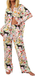 Soft Satin Women's Pajama Set by Ekouaer for Cozy Nights