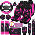 Butterfly Car Seat Full Set Seat Covers for Women - Charming Interior