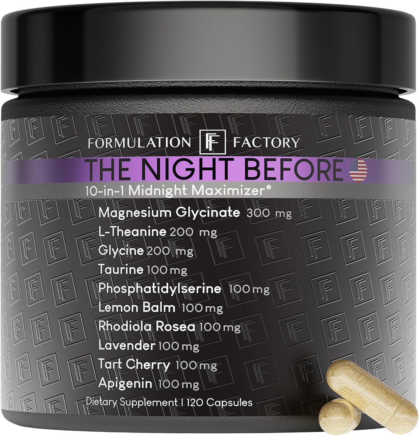 10-in-1 Midnight Maximizer Sleep Aid for Stress Relief & Focus