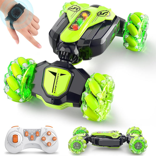 360 Stunt Car - Hand Controlled RC with Light & Music
