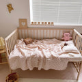 Cotton Muslin Baby Nursery Throw Blanket 47x51 - Lightweight Summer