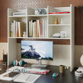 ChooChoo Desktop Bookshelf Wood Desk Hutch Organizer - 7 Shelves