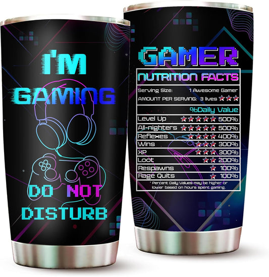 20oz Gamer Tumbler - Ultimate Gaming Gift 