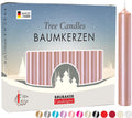 BRUBAKER Tree Candles - Rose Gold - Perfect for Christmas Decor