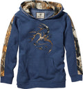 Kids Camo V-Neck Hoodie Legendary Whitetails - Roomy Outdoor Fit