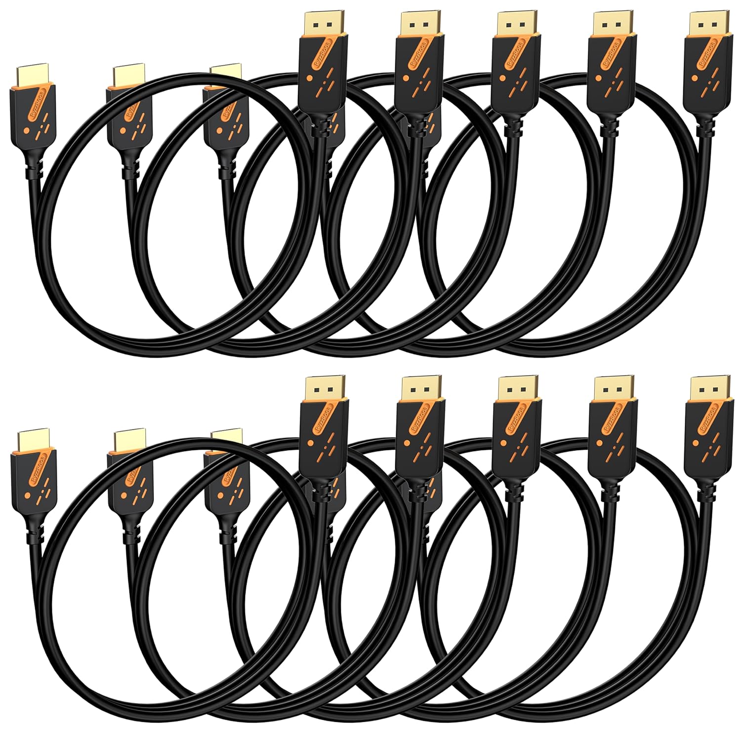 4K DisplayPort to HDMI Cable 3FT for High Definition Video