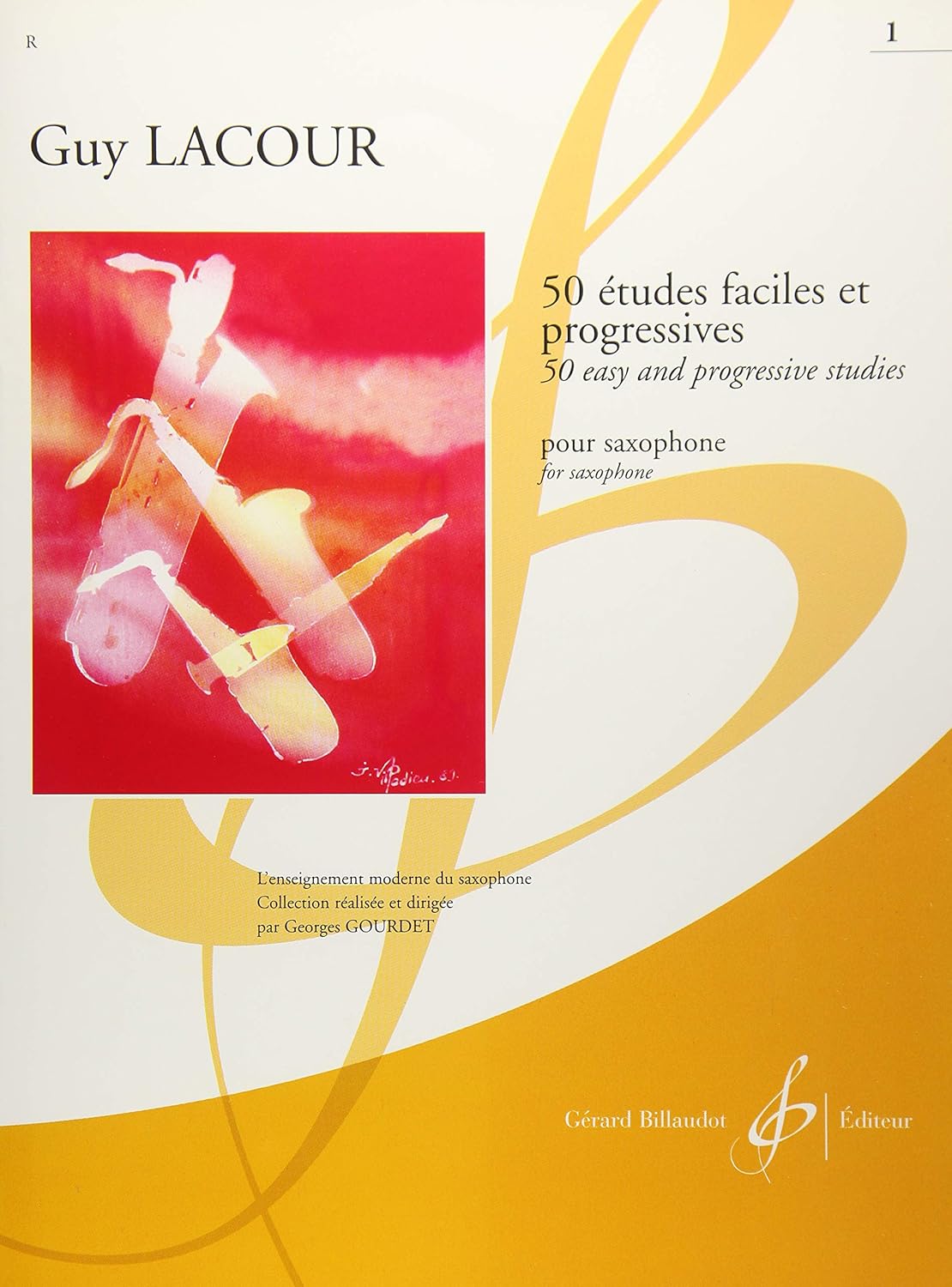50 Etudes Faciles et Progressives Volume 1 for Saxophone
