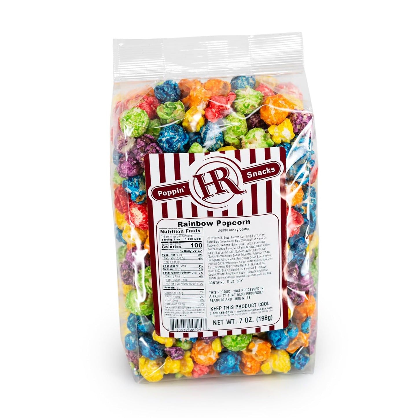 Rainbow Popcorn Party Popcorn - Sweet Candy Coated Treats