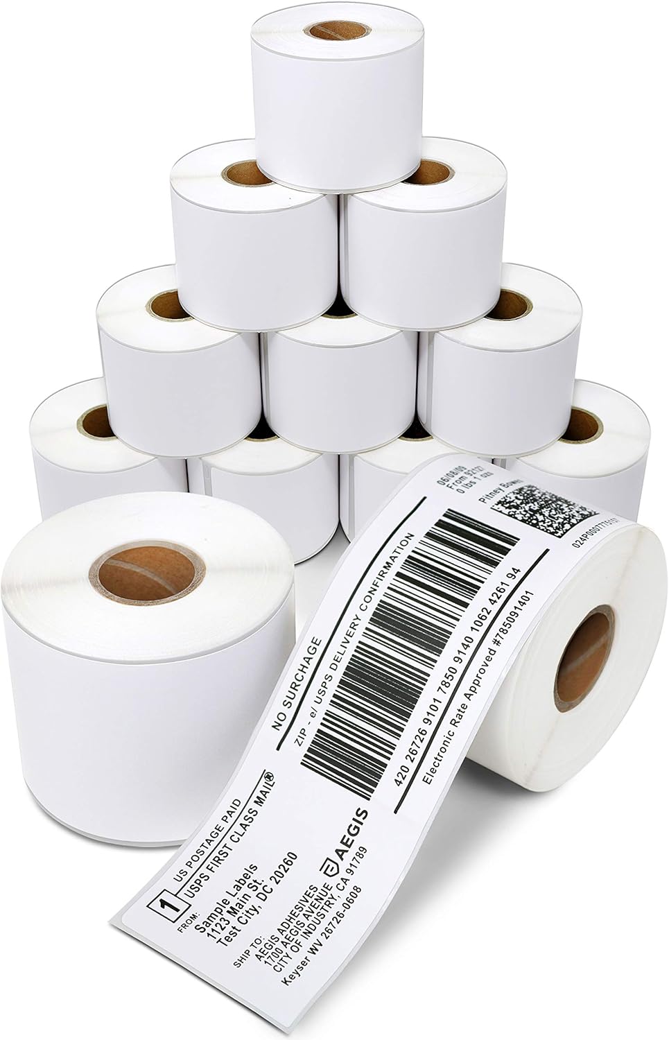 Aegis Adhesives Direct Thermal Labels for DYMO 99019 Printers