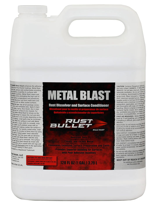 RUST BULLET Metal Blast - Effective Rust Remover & Metal Prep