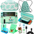 TIKOdirect Carrying Case for Switch - 9 in 1 Travel Accessory Set
