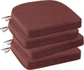 Outdoor Round Corner Seat Cushion Set of 4 - Comfortable Patio Pads