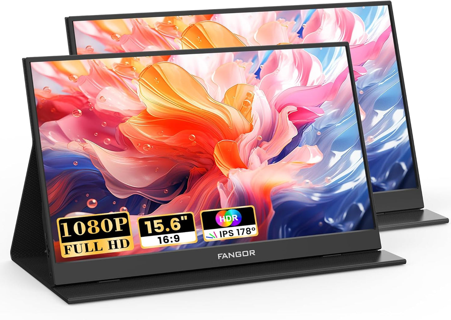 FANGOR 15.6 FHD Portable Monitor - Ultimate Travel Companion