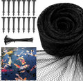 Pond Netting Cover for Leaves 28 x 30 in - Sturdy Koi Pond Protection