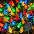 Brightown Solar C6 Strawberry String Lights, 39ft Multicolor - Outdoor