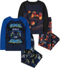 Boys Long Sleeve Top and Pants 2 Piece Pajama Set - Soft Jersey