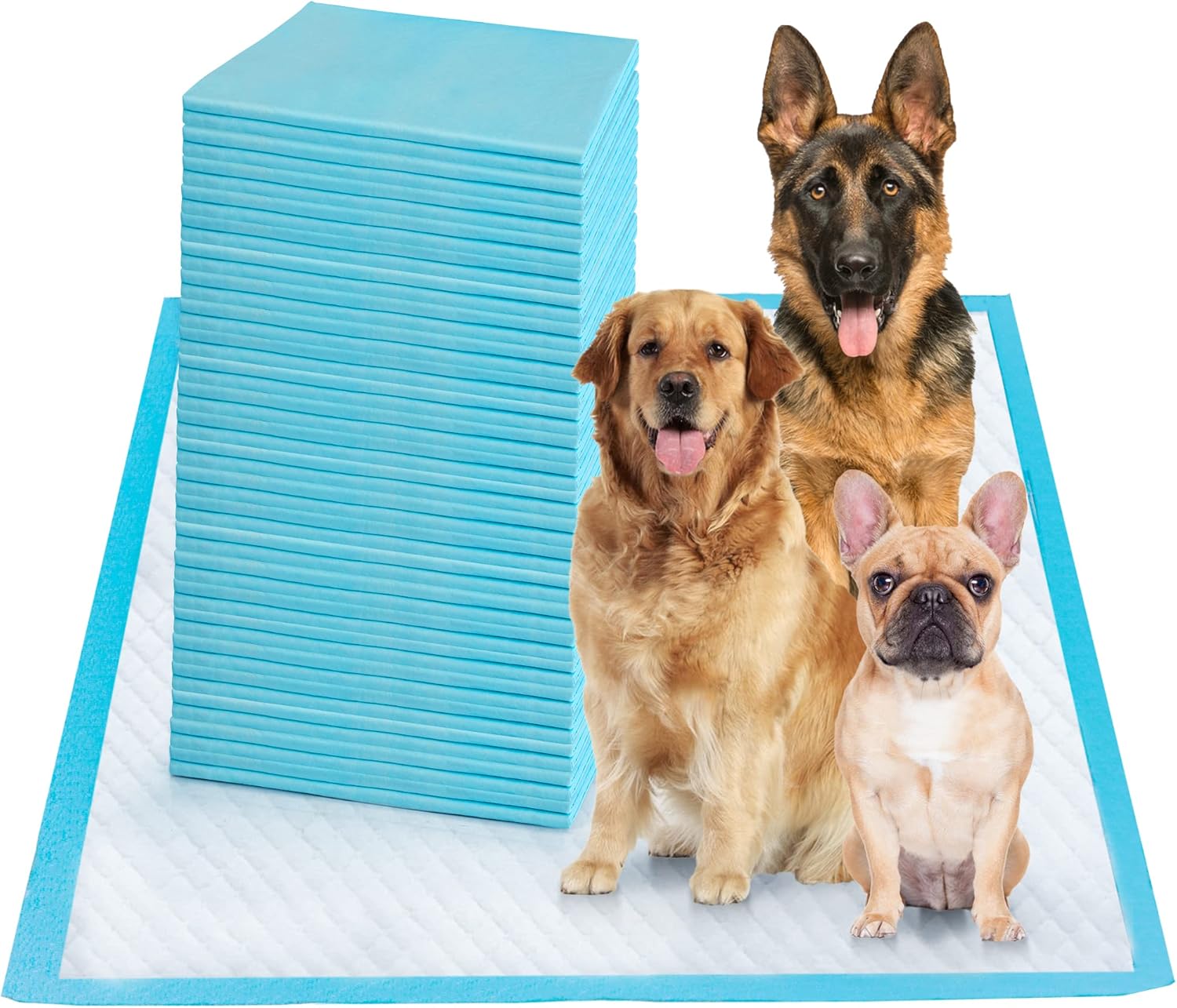 Boscute Jumbo Size Pet Training Pads for Dogs and Cats 36x36
