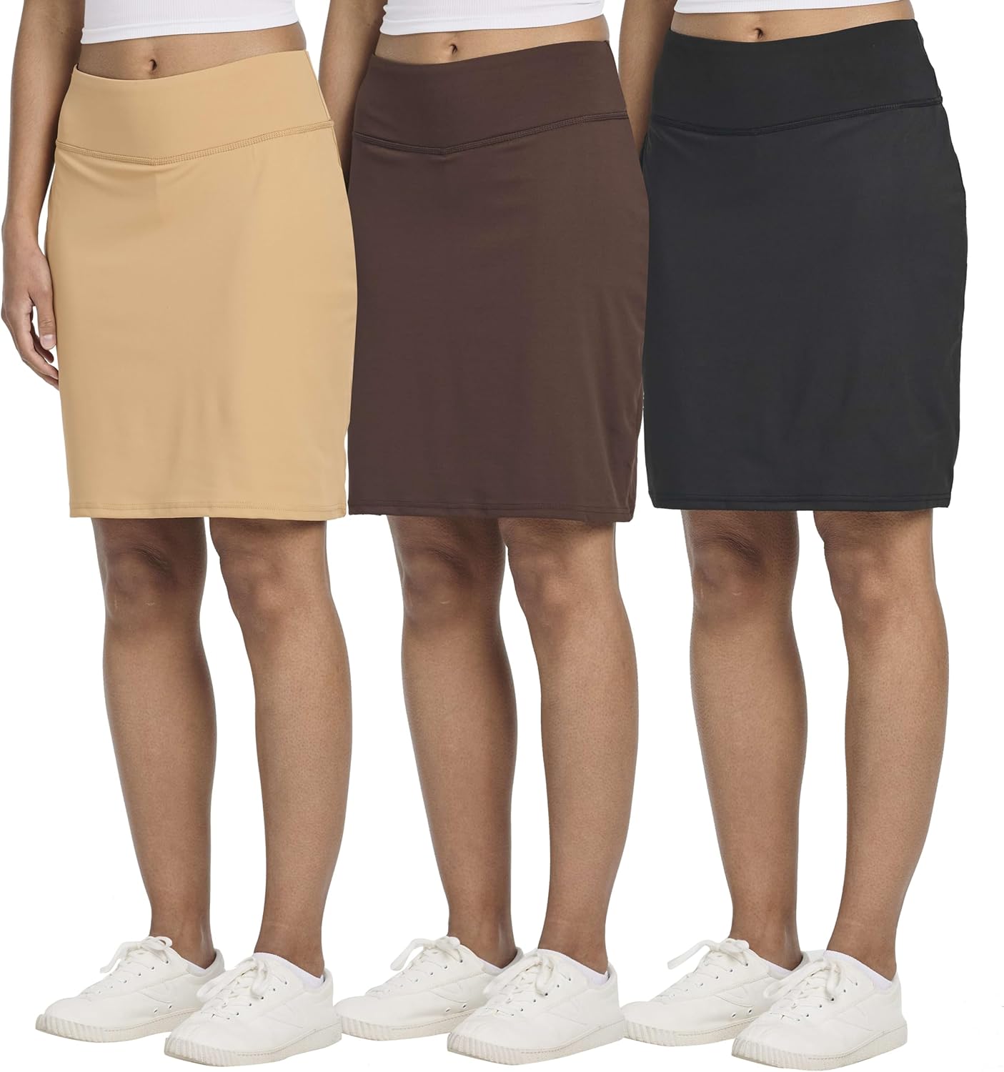 Real Essentials Women's 20in Golf Skirts: Stylish & Functional