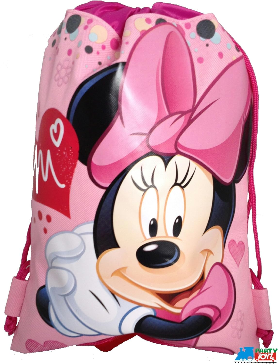 Minnie Mouse Pink Drawstring Bag - Disney Style!