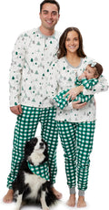 HonestBaby Family Matching Holiday Pajamas - Organic (Style PTQD)