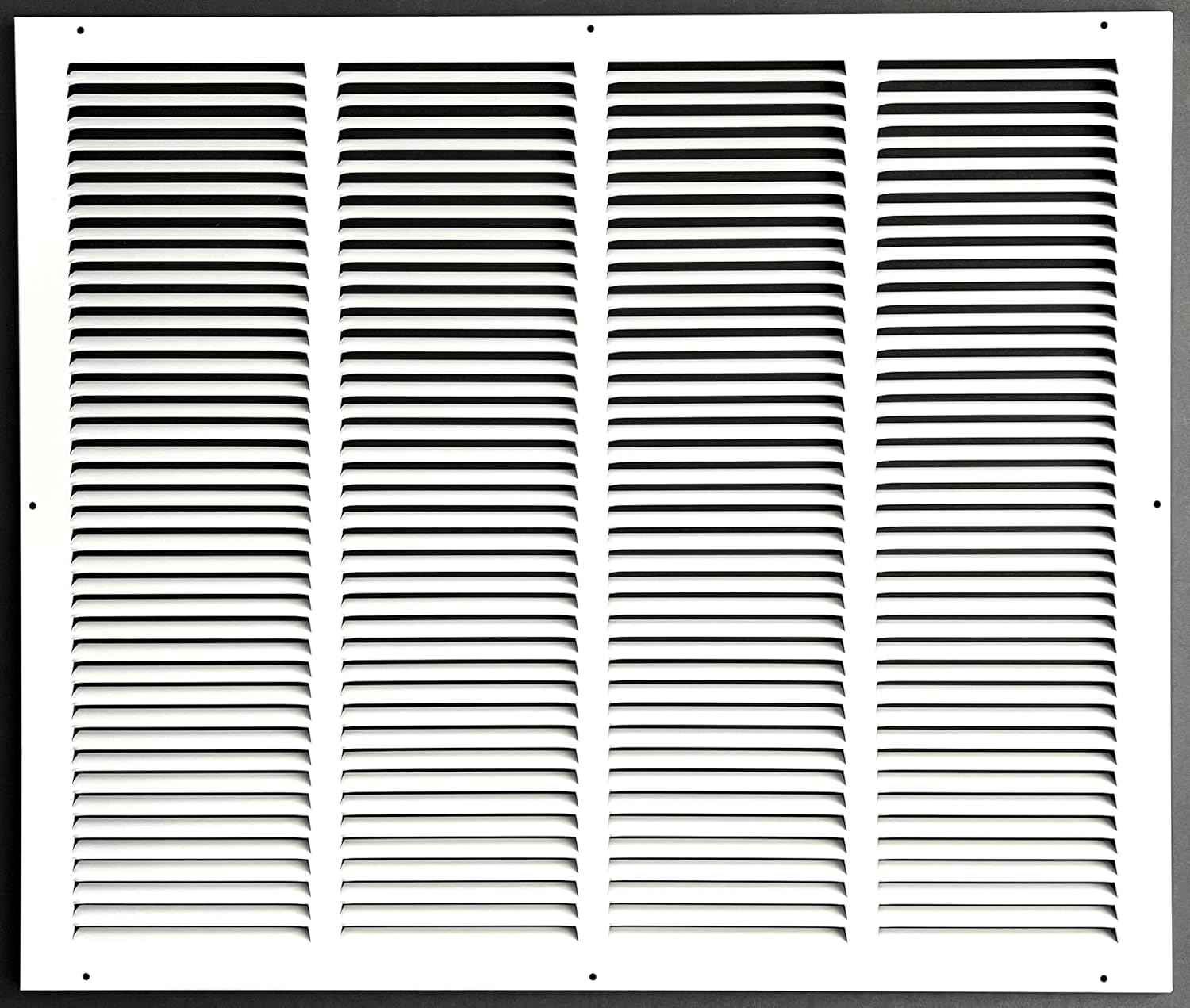 Fits 24x20 Duct Opening Stamped Steel Return Air Grille Cover