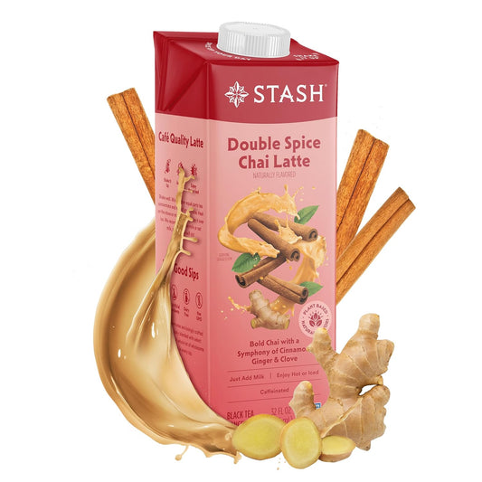 STASH Double Spice Chai Latte - Dairy Free Tea Concentrate