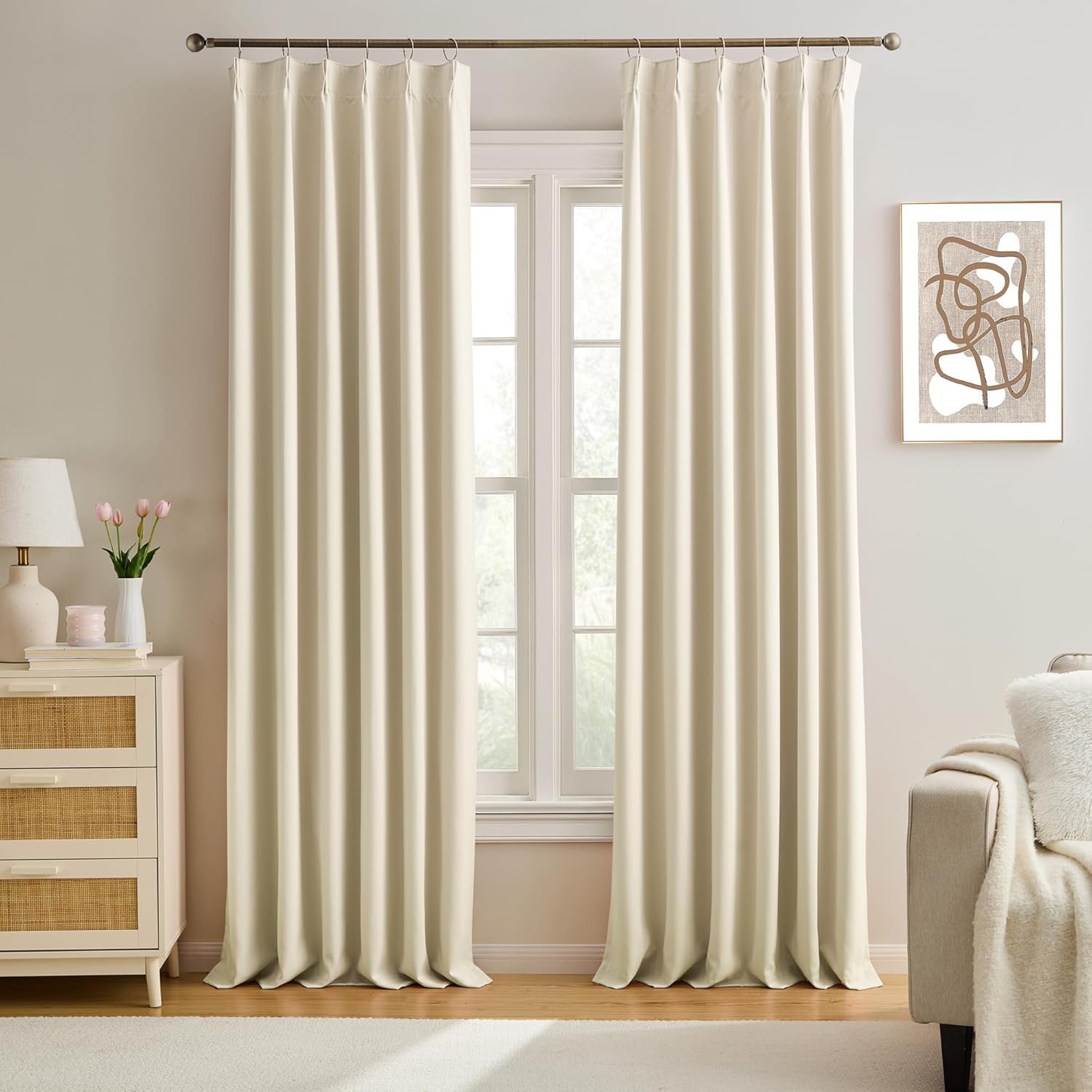 Custom Made Pinch Pleat Curtains for Elegant Home Decor