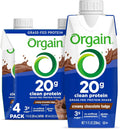 Orgain High Protein Shake - Grass Fed, Creamy Chocolate Fudge