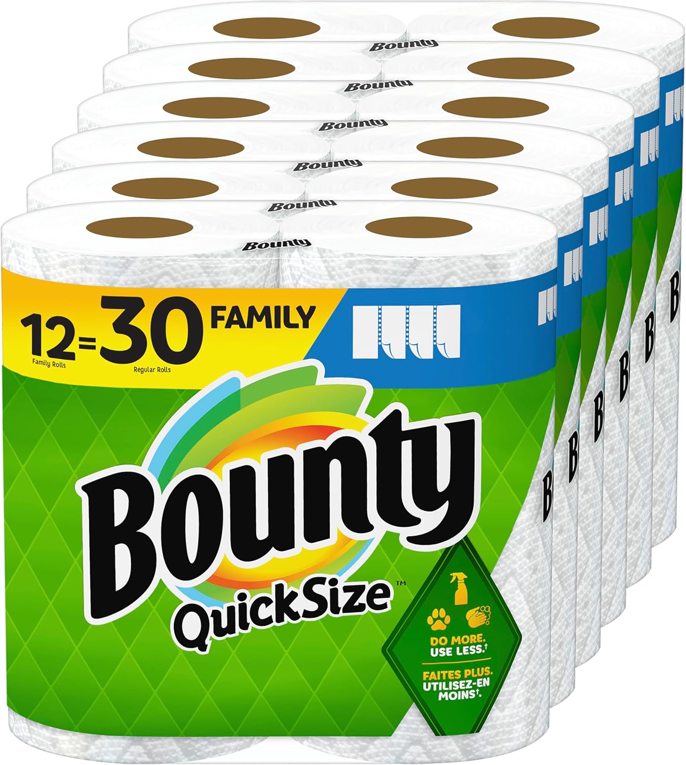 Bounty 12 Roll Paper Towels - Reliable Cleaning Solution