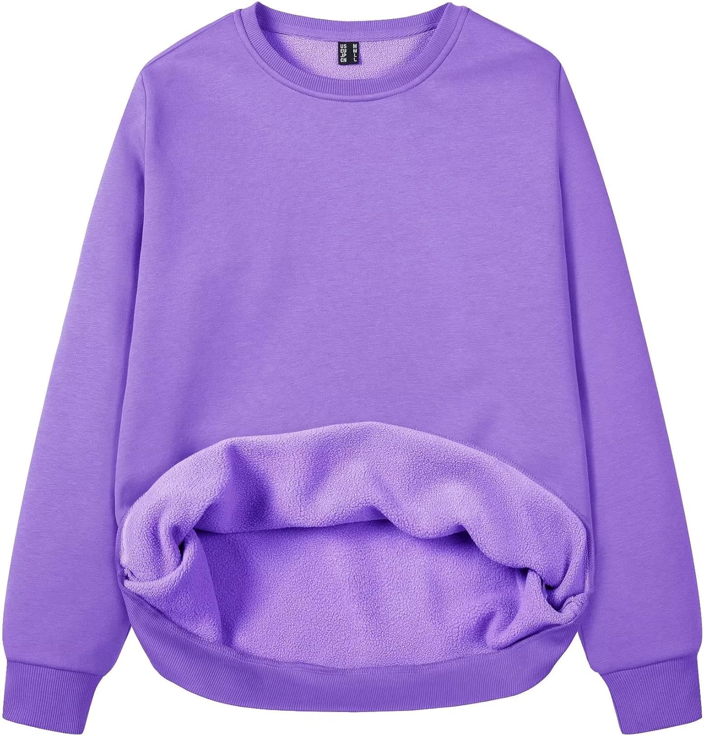 MAGCOMSEN Women's Fleece Lined Sweatshirt for Cozy Comfort