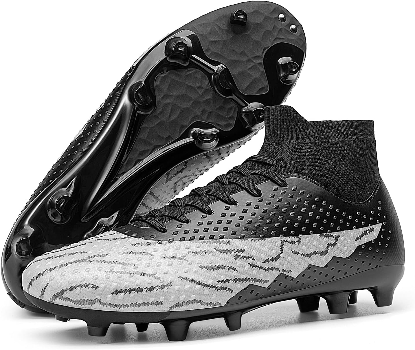 DREAM PAIRS Men's High-Top Soccer Cleats for Ultimate Performance