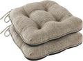 Chair Cushions for Dining Chairs Set of 2 with Non Slip Backing